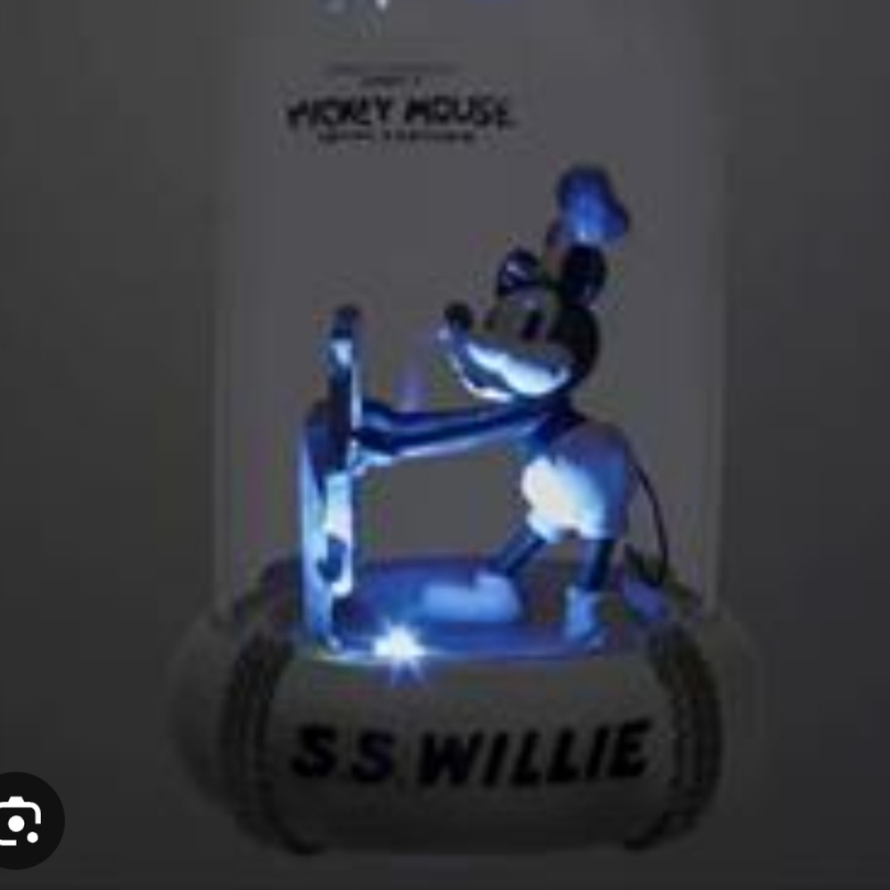 Disney Mickey Mouse S.S. Willie Ornament- Black and White NWT - Picture 11 of 11